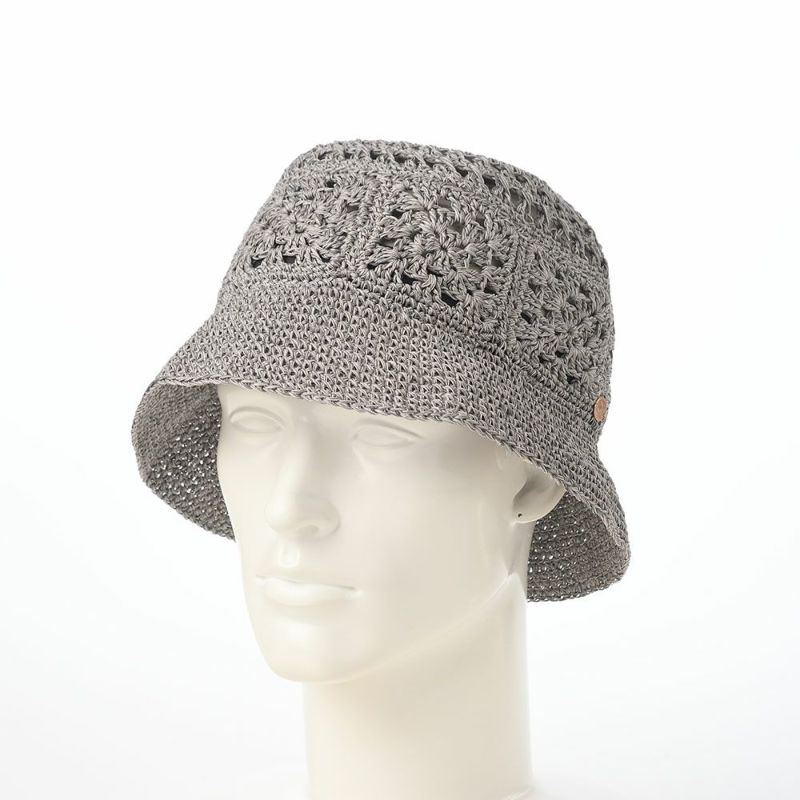 ノルのバケットハット Cotton gima bucket（コットンギマバケット） グレー
