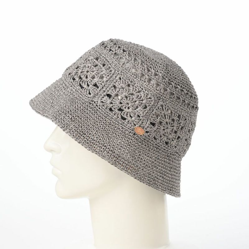 ノルのバケットハット Cotton gima bucket（コットンギマバケット） グレー