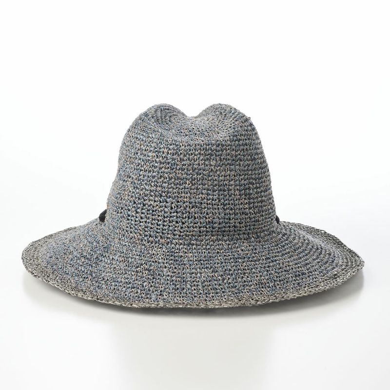 ノルのストローハット PPAM western linen（PPAM ウエスタンリネン） ブルー