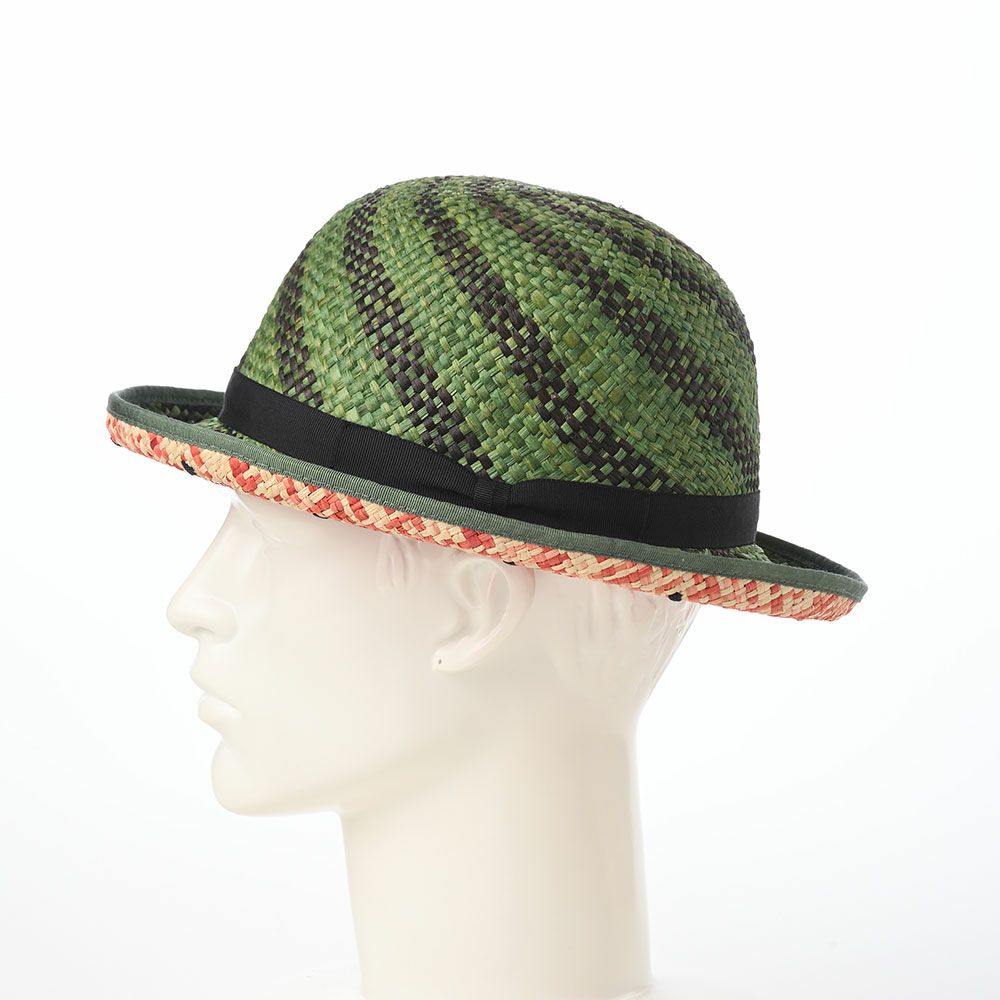 ノルのボーラーハット SUIKA HAT（スイカハット） レッド