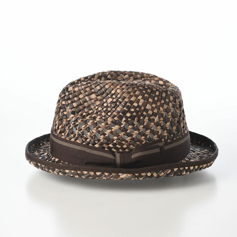 ノルのストローハット Eceng gondok fedora（エチェンゴンドック フェドラ） ブラウン