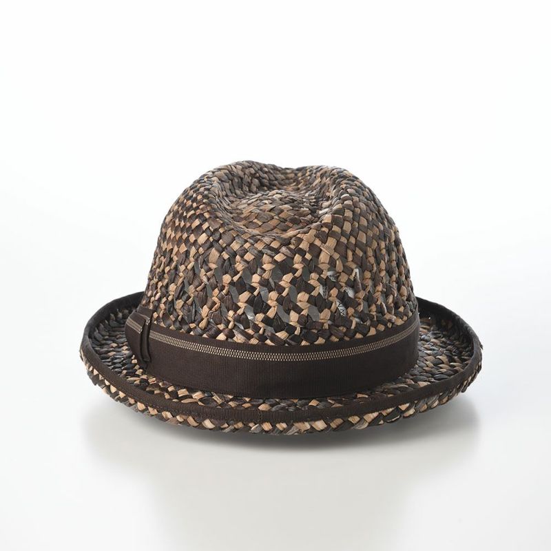 ノルのストローハット Eceng gondok fedora（エチェンゴンドック フェドラ） ブラウン