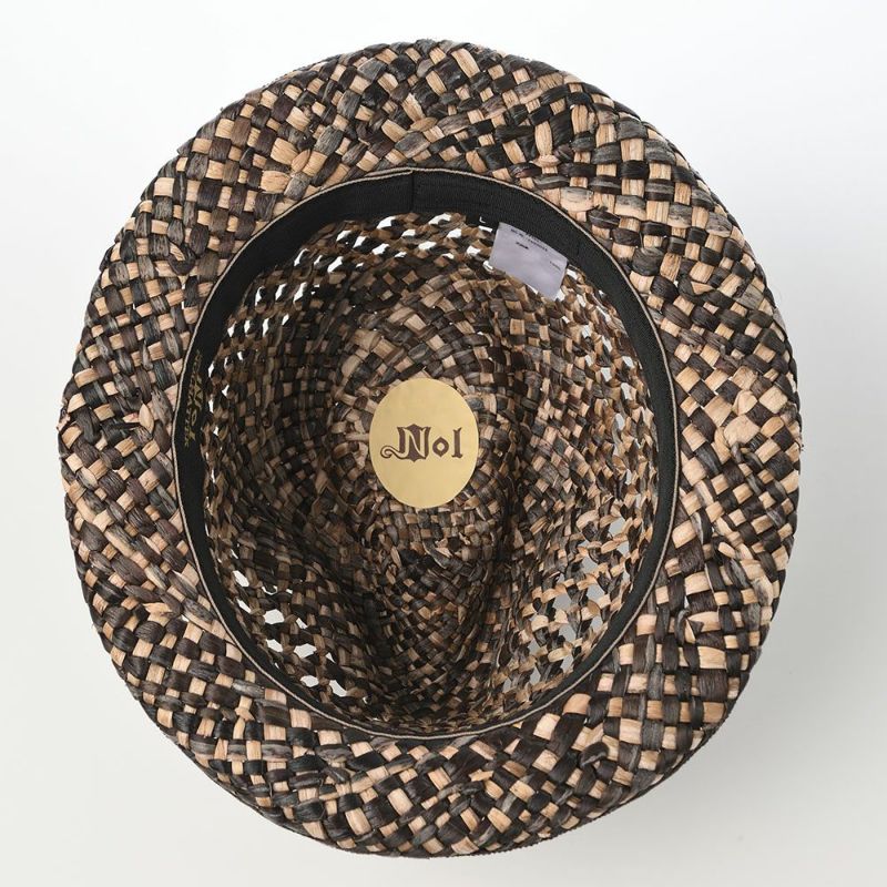 ノルのストローハット Eceng gondok fedora（エチェンゴンドック フェドラ） ブラウン