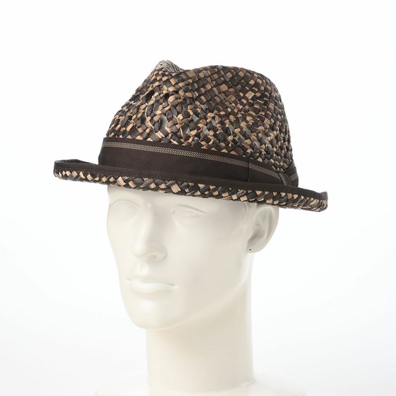 ノルのストローハット Eceng gondok fedora（エチェンゴンドック フェドラ） ブラウン