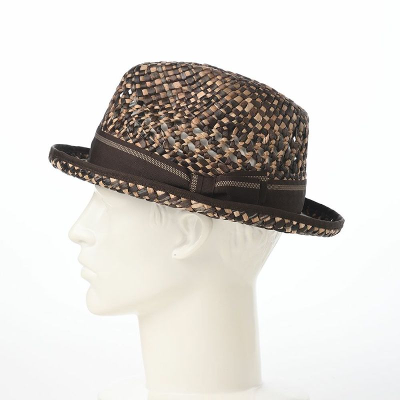 ノルのストローハット Eceng gondok fedora（エチェンゴンドック フェドラ） ブラウン