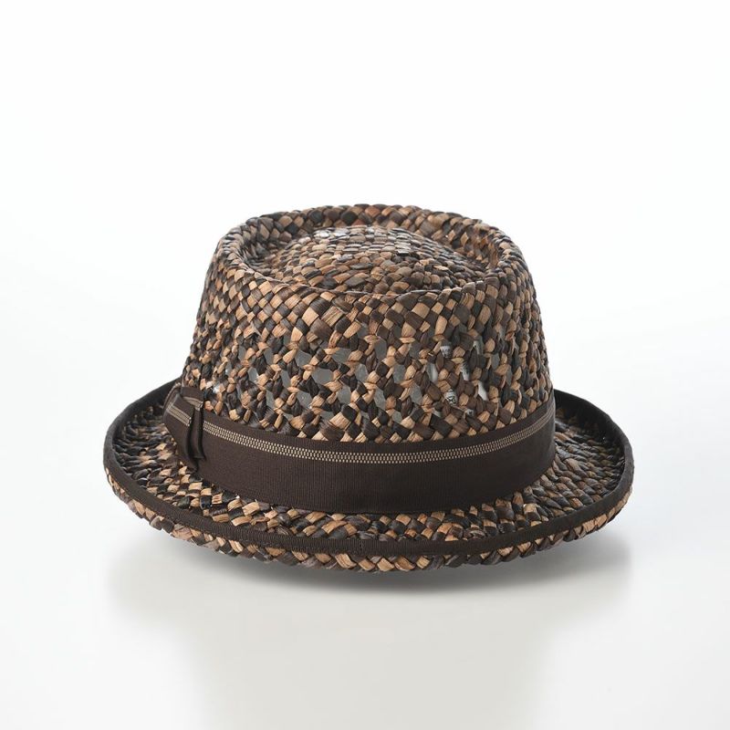 ノルのポークパイハット Eceng gondok porkpie（エチェンゴンドック ポークパイ） ブラウン