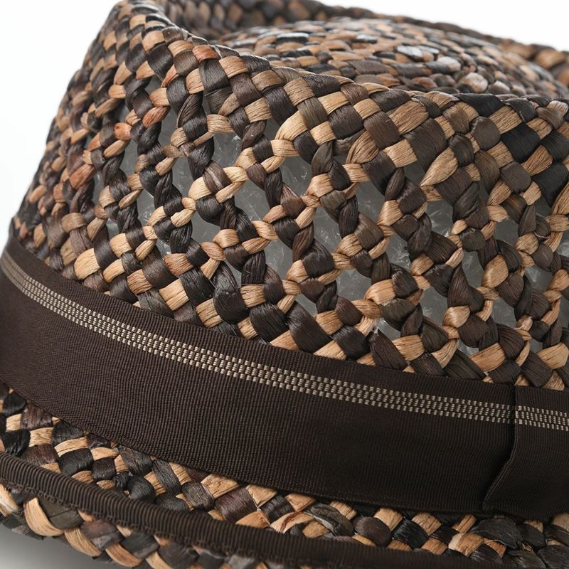 ノルのポークパイハット Eceng gondok porkpie（エチェンゴンドック ポークパイ） ブラウン