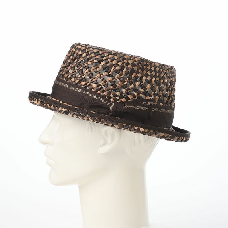 ノルのポークパイハット Eceng gondok porkpie（エチェンゴンドック ポークパイ） ブラウン