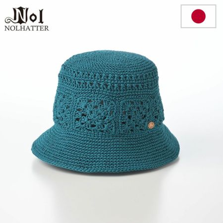 ノルのバケットハット Poly bucket（ポリバケット） ブルー