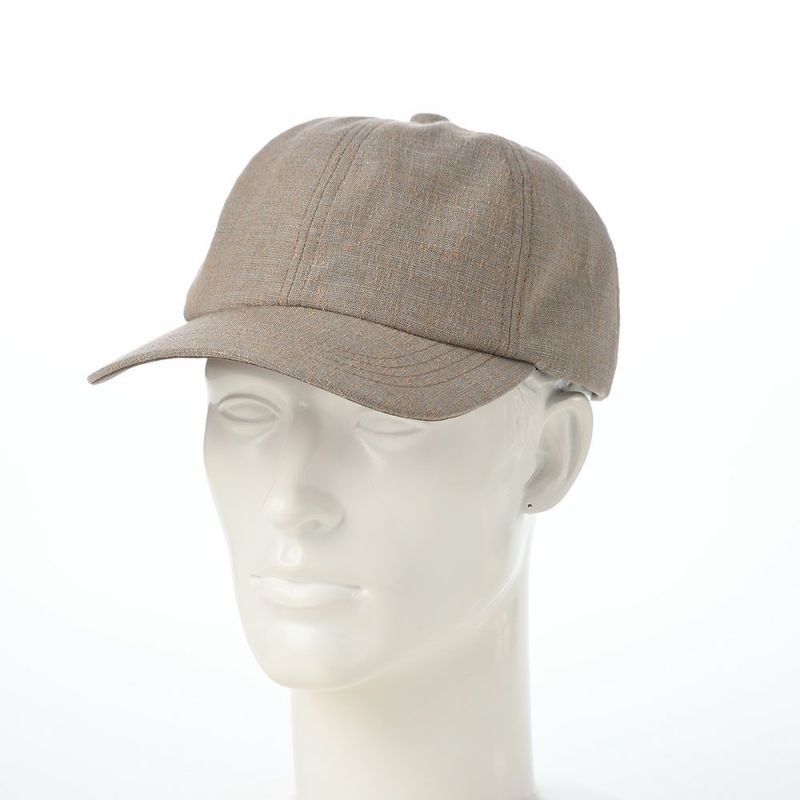 レッターのキャップ Twist Linen Cap（ツイストリネンキャップ） モカ