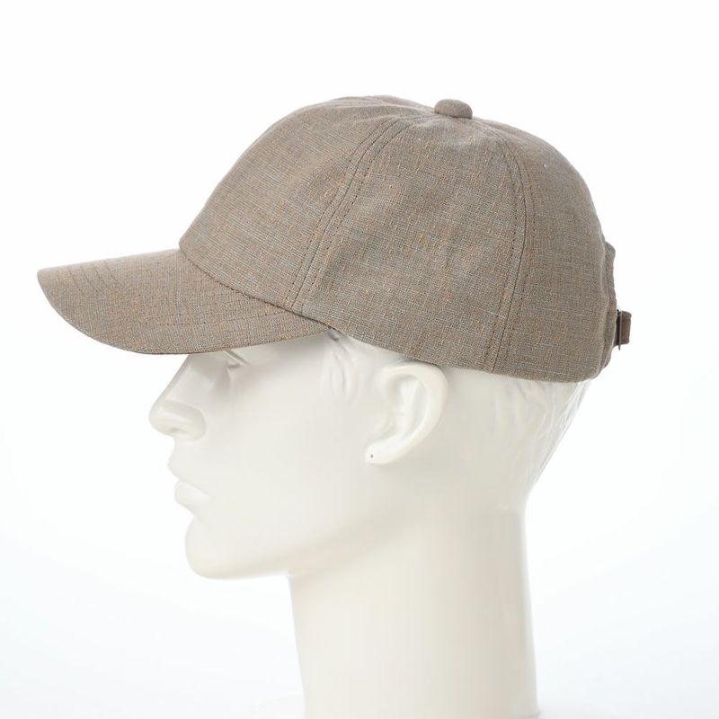 レッターのキャップ Twist Linen Cap（ツイストリネンキャップ） モカ