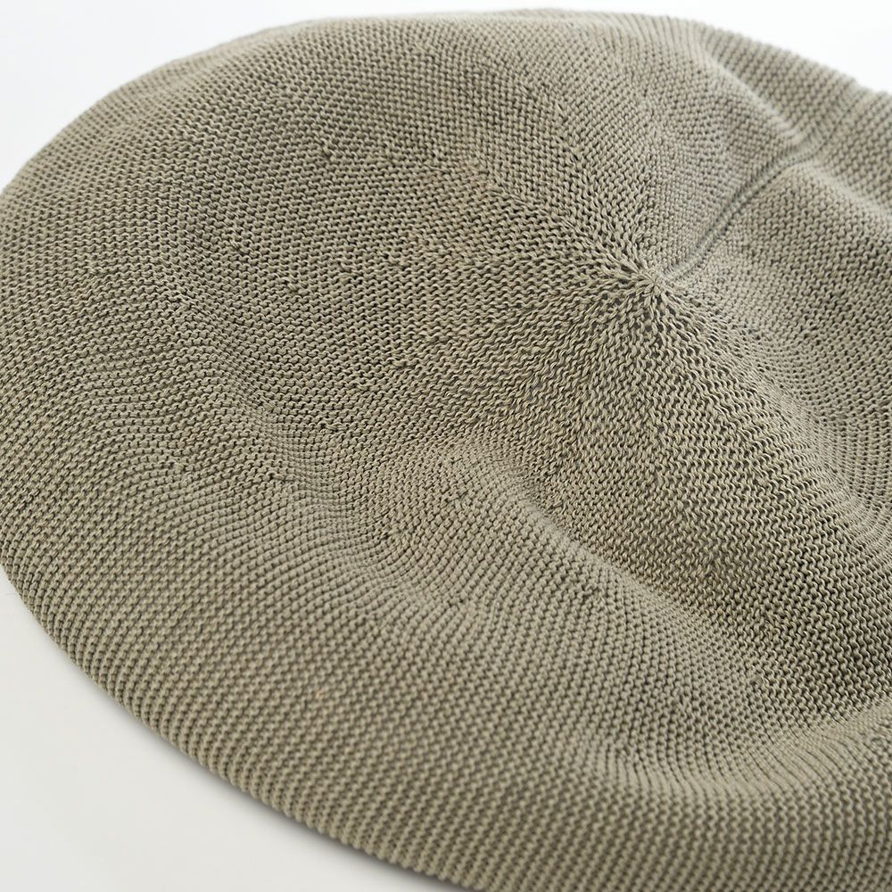 レッターのベレー帽 Sharly Beret（シャーリー ベレー） オリーブ