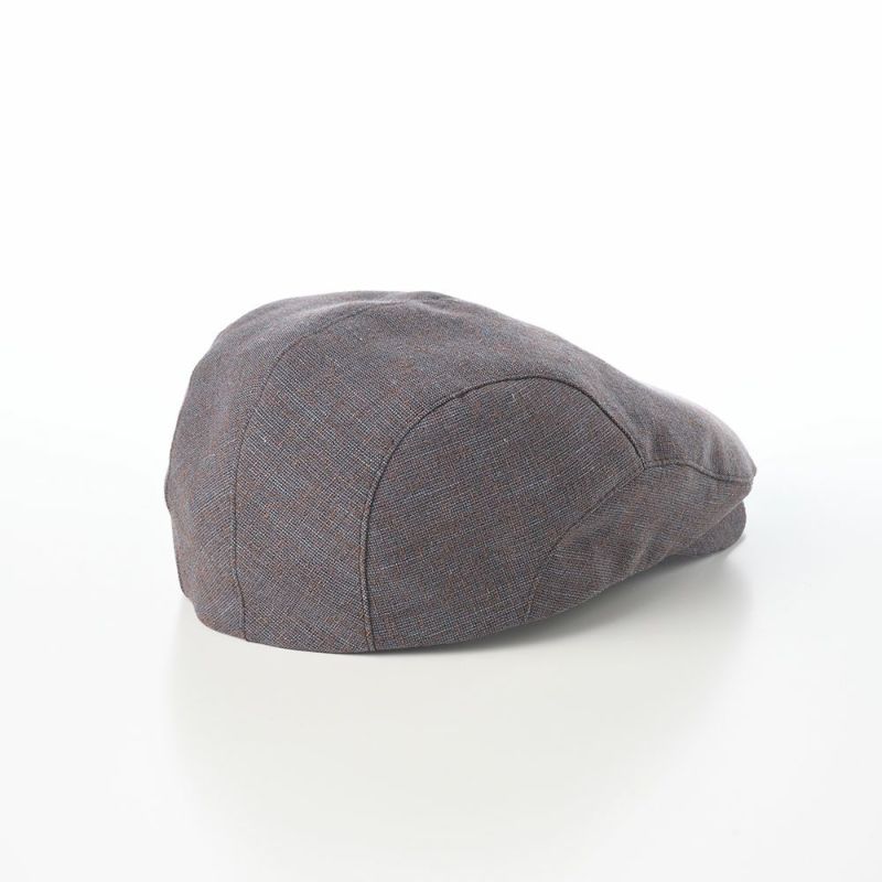 レッターのハンチング Twist Linen Hunting（ツイストリネンハンチング） ネイビーブラウン