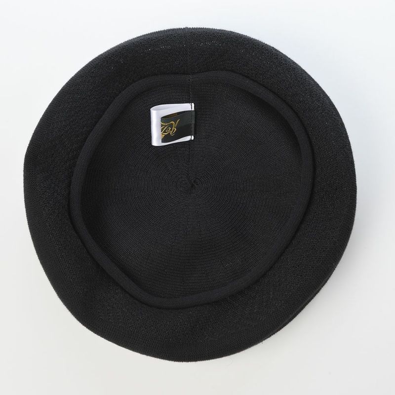 レッターのベレー帽 Organic Combed Beret（オーガニックコームドベレー） ブラック