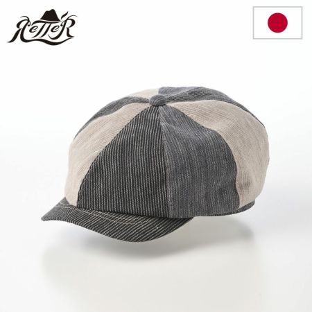 レッターのハンチング Linen Cashunting（リネン キャスハンチング） ミックス