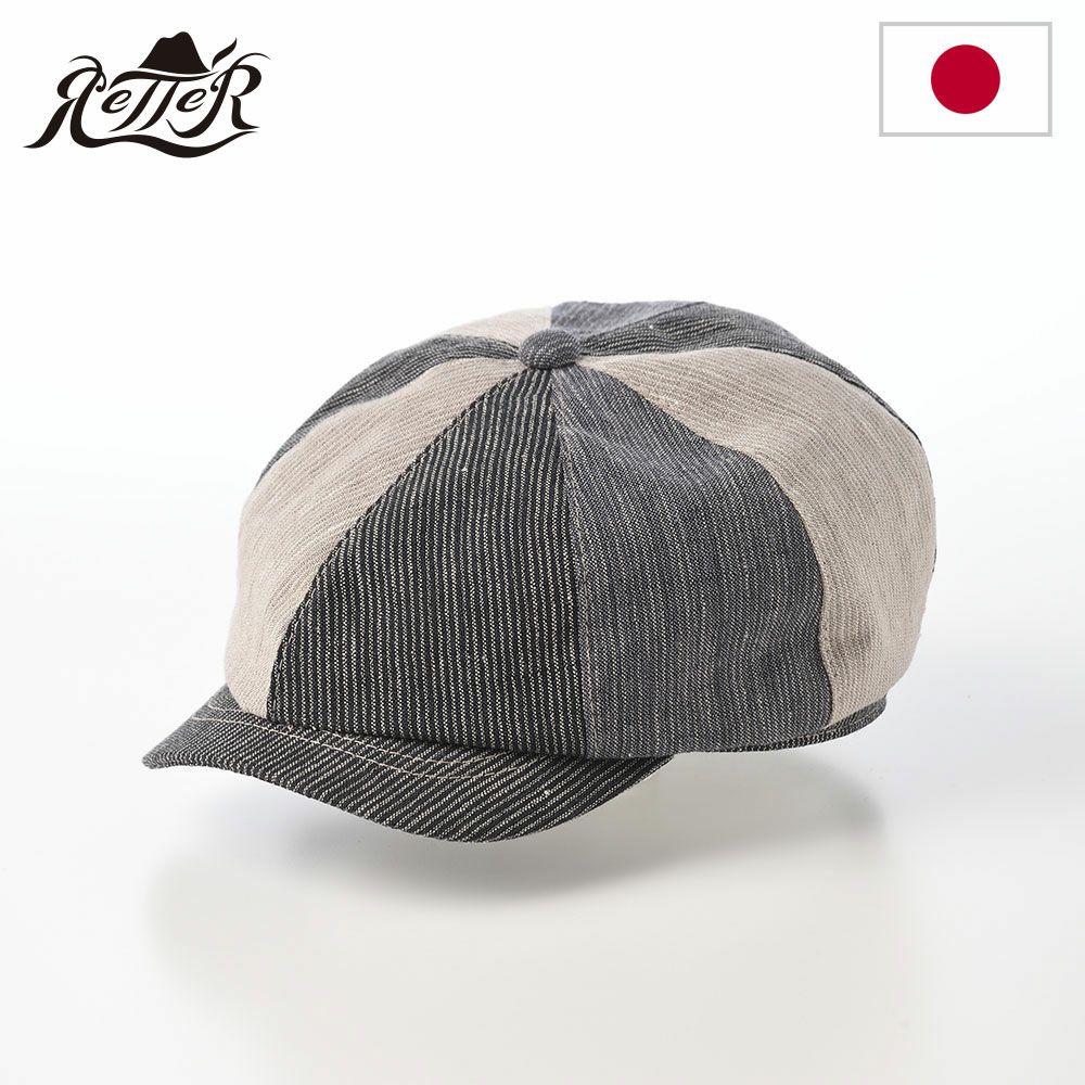 レッターのハンチング Linen Cashunting（リネン キャスハンチング） ミックス