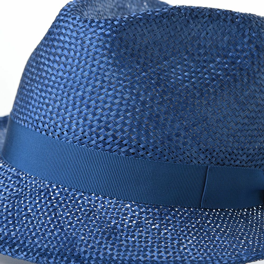 レッターのストローハット Kenma Classic（ケンマ クラシック） ブルー
