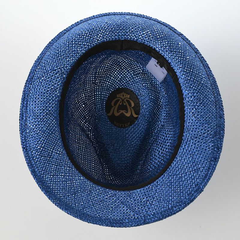レッターのストローハット Kenma Classic（ケンマ クラシック） ブルー