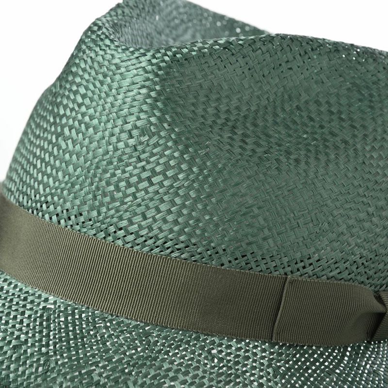 レッターのストローハット Kenma Classic（ケンマ クラシック） グリーン