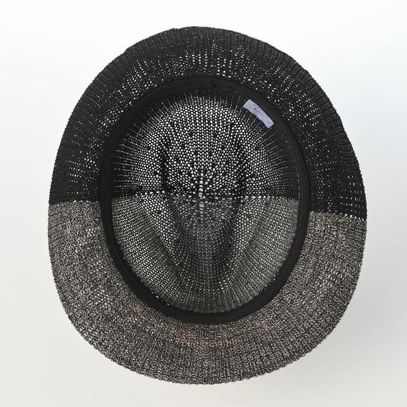 レッターのソフトハット Linen Patchwork Hat（リネンパッチワークハット） ブラック