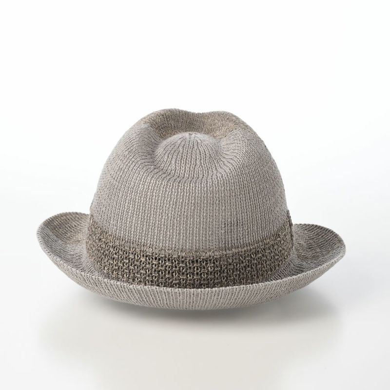レッターのソフトハット Linen Patchwork Hat（リネンパッチワークハット） グレー