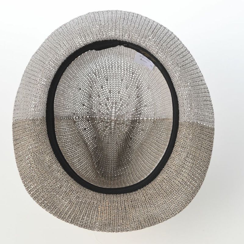レッターのソフトハット Linen Patchwork Hat（リネンパッチワークハット） グレー