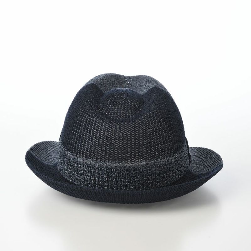 レッターのソフトハット Linen Patchwork Hat（リネンパッチワークハット） ネイビー