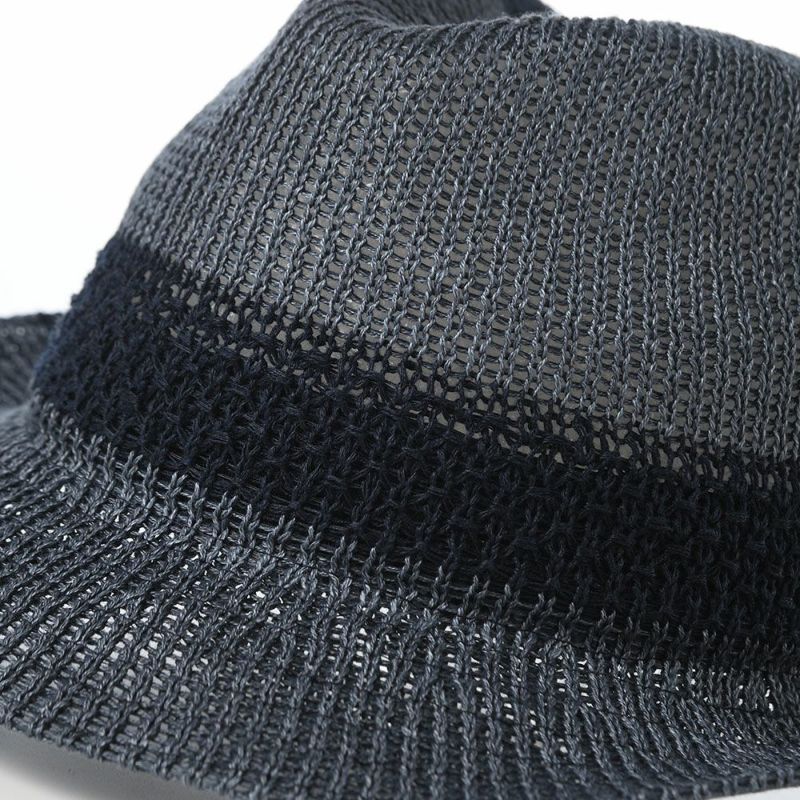 レッターのソフトハット Linen Patchwork Hat（リネンパッチワークハット） ネイビー