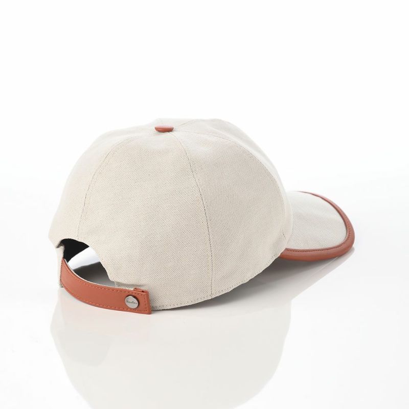 ボルサリーノのキャップ Baseball Cap Golfer Canvas（ベースボールキャップ ゴルファー キャンバス） B95009 ブラウン