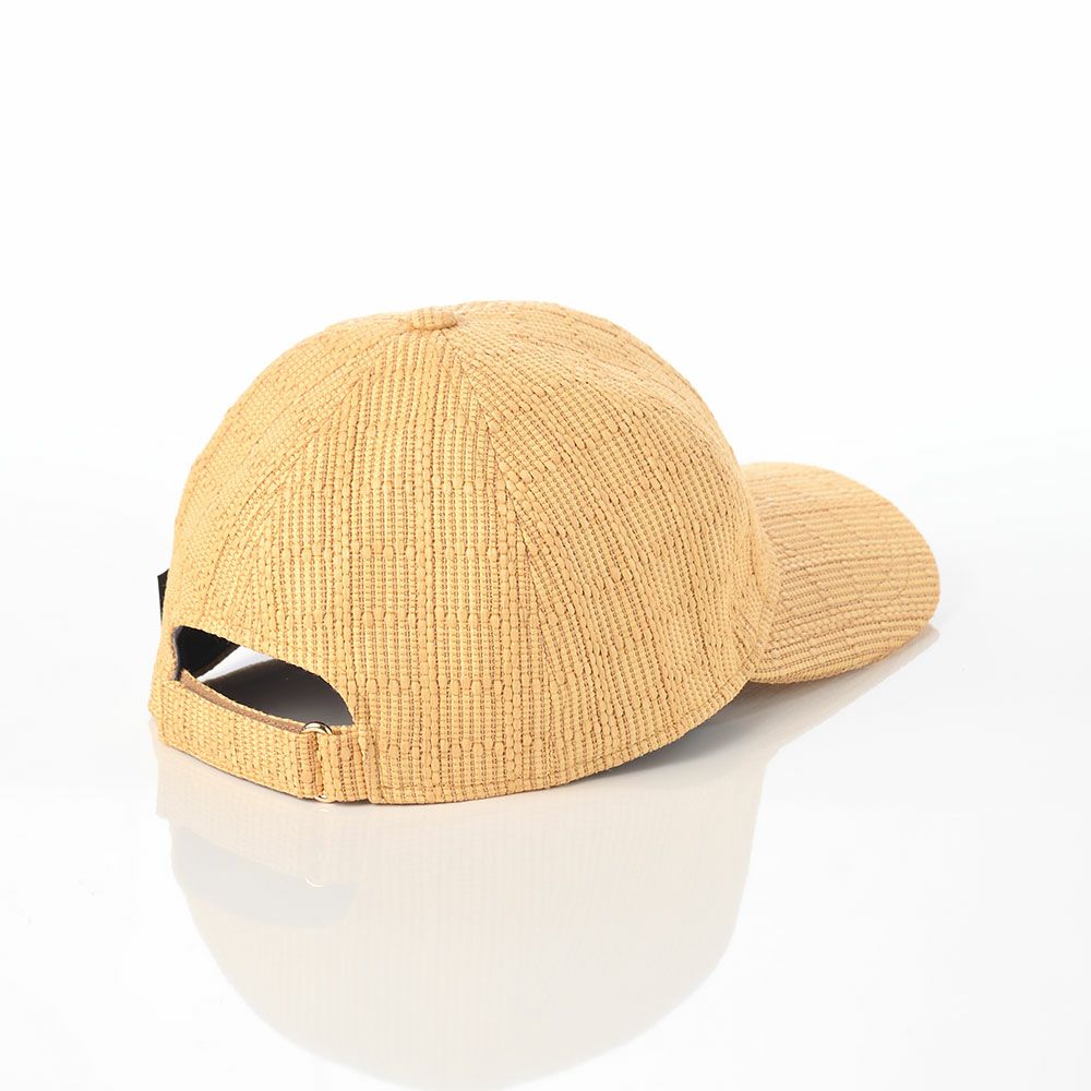 ボルサリーノのキャップ Baseball Cap Paglia（ベースボールキャップ パリア） B95174 ベージュ