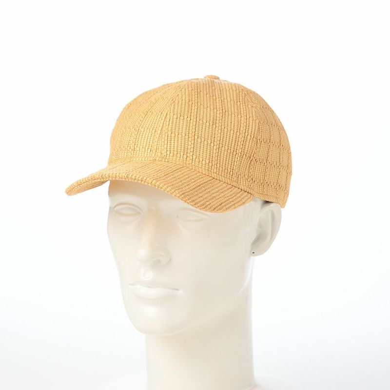 ボルサリーノのキャップ Baseball Cap Paglia（ベースボールキャップ パリア） B95174 ベージュ