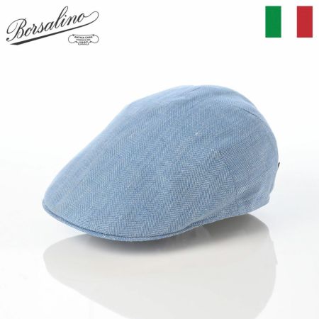 ボルサリーノのハンチング Hunting Parigi Spigato（ハンチング パリギ スピゲート） B12182 ブルー