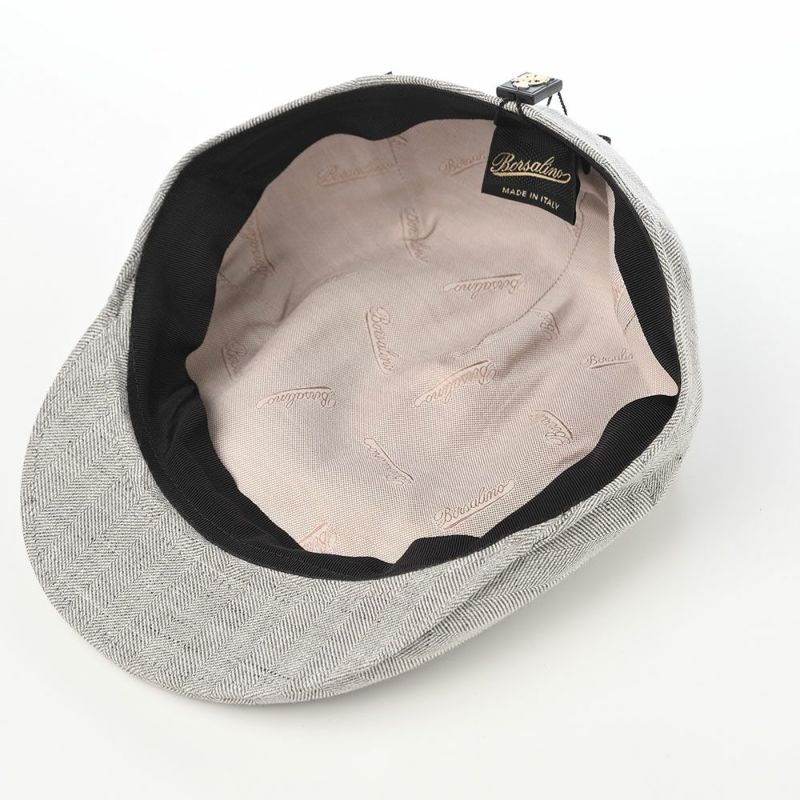 ボルサリーノのハンチング Hunting Parigi Spigato（ハンチング パリギ スピゲート） B12182 グレー