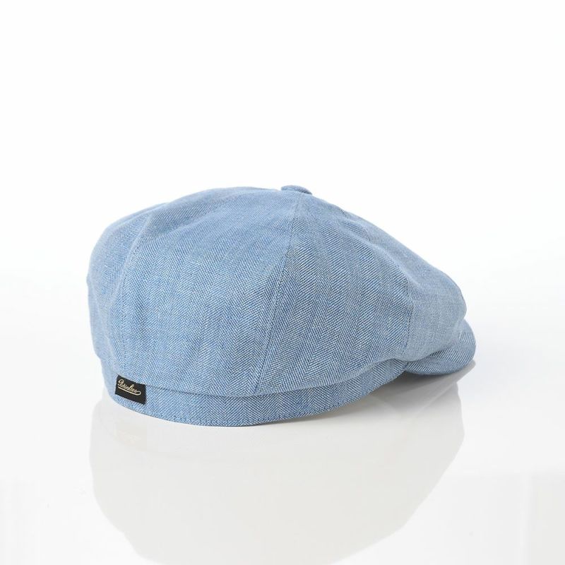 ボルサリーノのキャスケット Hunting Cesare Spigato（ハンチング チェーザレ スピゲート） B15120 ブルー