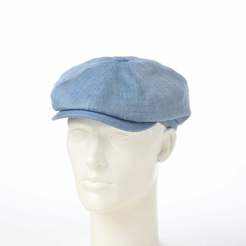 ボルサリーノのキャスケット Hunting Cesare Spigato（ハンチング チェーザレ スピゲート） B15120 ブルー