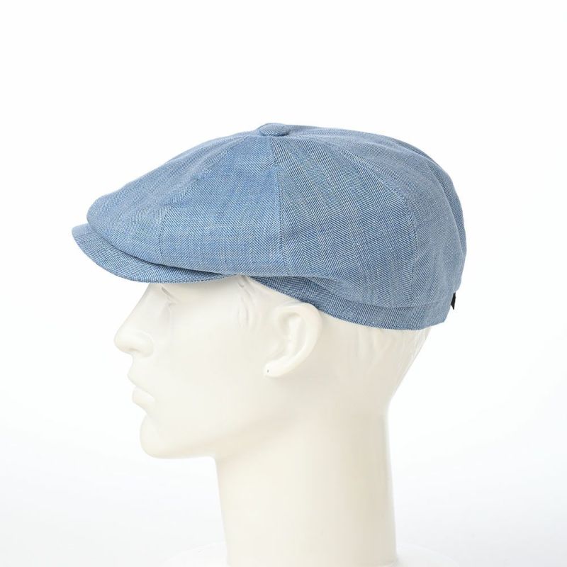 ボルサリーノのキャスケット Hunting Cesare Spigato（ハンチング チェーザレ スピゲート） B15120 ブルー