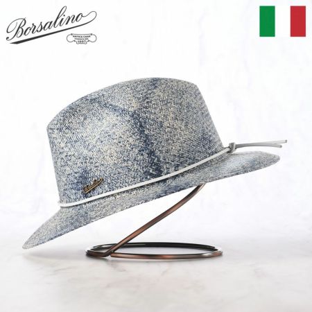 ボルサリーノのパナマハット Panama Quito Tye Dye（パナマキート タイダイ） 141265 ネイビー