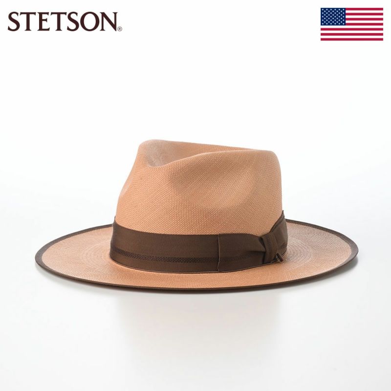 ステットソンのパナマハット HIGH CROWN VINTAGE PANAMA G12（ハイクラウン ヴィンテージパナマ G12） SE817 キャメル