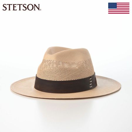 ステットソンのパナマハット VENTILATION LEATHER PANAMA G8（ベンチレーション レザー パナマ G8） SE818 ナチュラル
