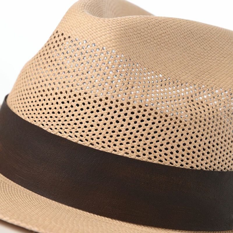 ステットソンのパナマハット VENTILATION LEATHER PANAMA G8（ベンチレーション レザー パナマ G8） SE818 ナチュラル