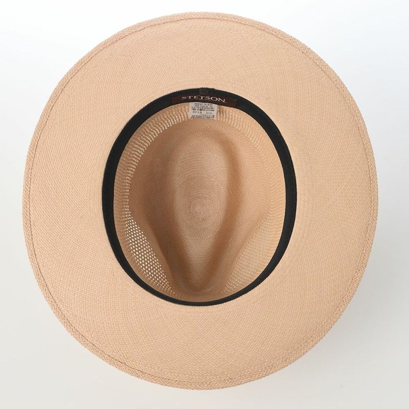 ステットソンのパナマハット VENTILATION LEATHER PANAMA G8（ベンチレーション レザー パナマ G8） SE818 ナチュラル