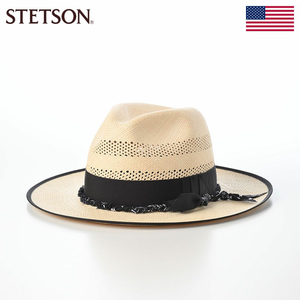 ステットソンのパナマハット 50's SHARK GILL PANAMA（50's シャークギル パナマ） SE819 ナチュラル
