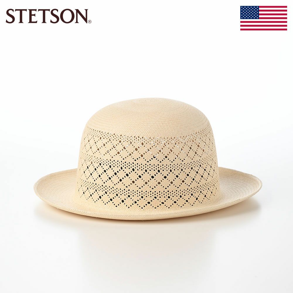 ステットソンのパナマハット FILIGREE PATTERN LACE PANAMA G12 （フィリグリーパターン レースパナマ G12） SE822 ナチュラル