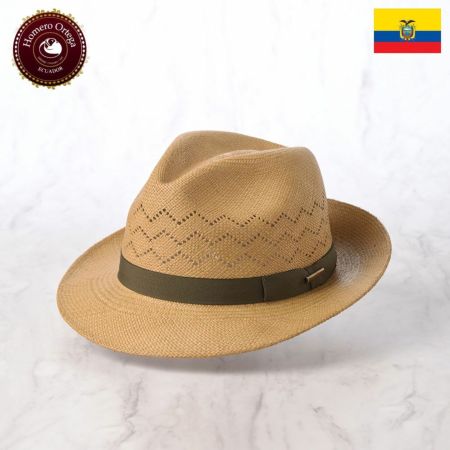 オメロオルテガのパナマハット ZIG ZAG（ジグザグ） ベージュ