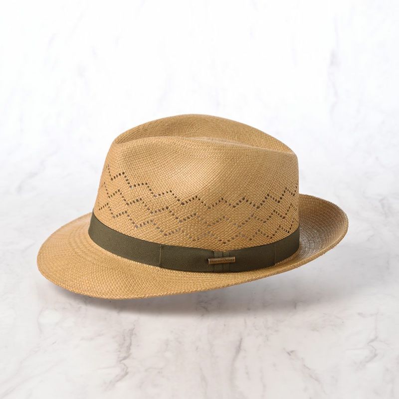 オメロオルテガのパナマハット ZIG ZAG（ジグザグ） ベージュ