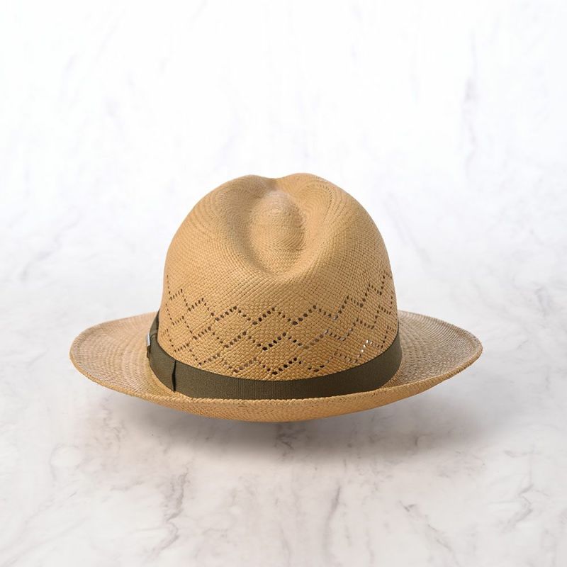 オメロオルテガのパナマハット ZIG ZAG（ジグザグ） ベージュ