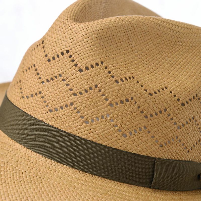 オメロオルテガのパナマハット ZIG ZAG（ジグザグ） ベージュ