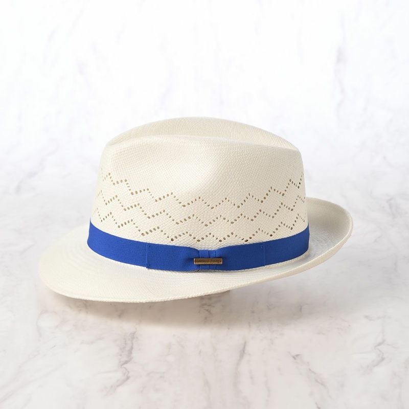 オメロオルテガのパナマハット ZIG ZAG（ジグザグ） ホワイト