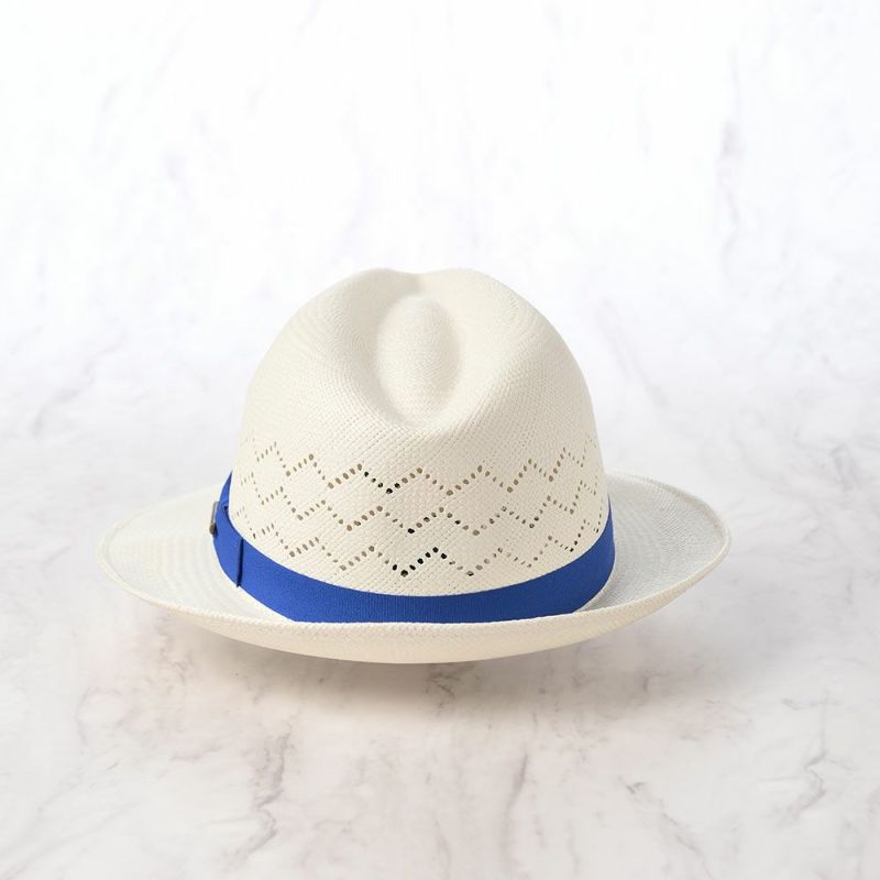 オメロオルテガのパナマハット ZIG ZAG（ジグザグ） ホワイト