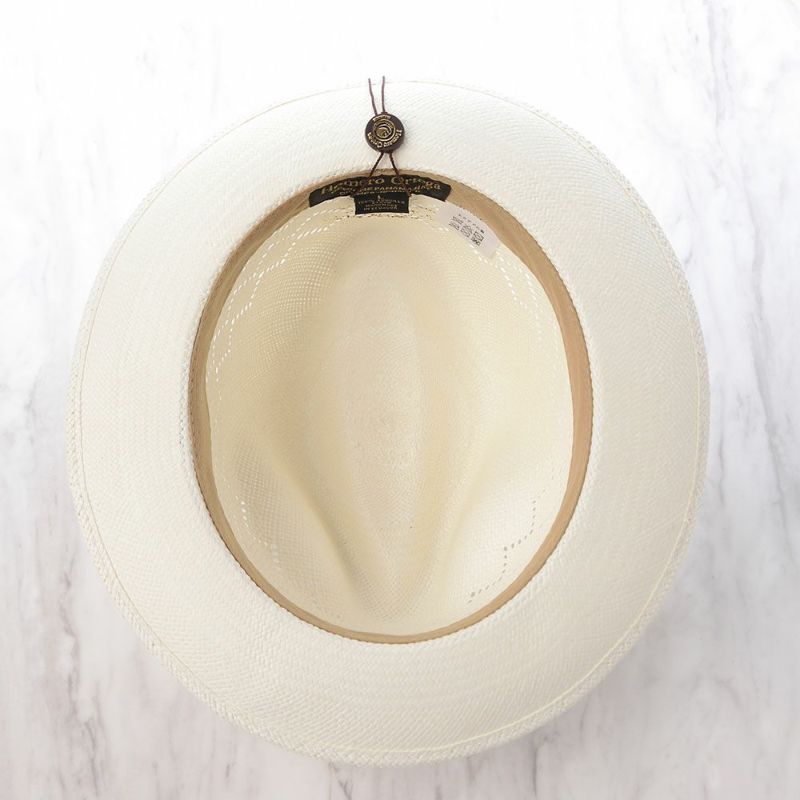 オメロオルテガのパナマハット ZIG ZAG（ジグザグ） ホワイト